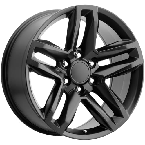 FR 94 SILVERADO Z71 TRAIL BOSS REPLICA WHEELS SATIN BLACK