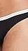 CK One Cotton Thong Panty Black