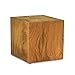 Produktbild ms factory Holzblock Eiche Massiv - Handgefertigter Holzklotz - Rustikale Holzsäule - Beistelltisch Hocker Dekosäule - 30 x 30 x 70 cm