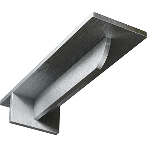 3" W x 10" D x 2" H Heaton Hidden Support Steel Bracket w/ 6" Support Depth, Unfinished