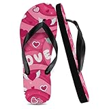 AhSUEAk Valentines Gifts Mens Flip Flops Rubber Foam Thong Sandals Athletic & Outdoor Dress Shoes Fashion Wide Width Slides Comfortable Slim Slippers Mens Birthday Gift Ideas
