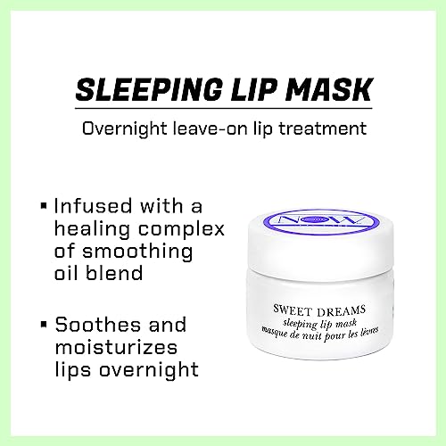 NOW BEAUTY Sweet Dreams Sleeping Lip Mask, Overnight Lip Mask, Organic Lip Balm & Moisturizer, Hydration - Image 2