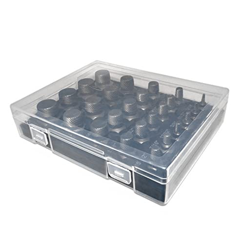 25PCS Precisely Machined Screw Extractor Set Damaged-Bolt Set for Mechanics Artists Amateurs Tools Screw Kit