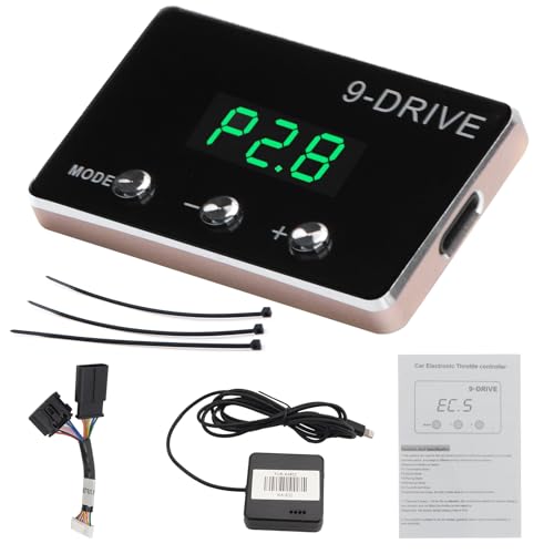 YIBEICO Throttle Response Controller 9 Drive 9-Mode Smart Electronic Racing Pedal Accelerator for DACIA DUSTER LOGAN INFINITI M35 M45 NISSAN RENAULT (832) by YIBEICO - Used condition - US$31.64