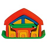 Glückskäfer 523266 Möbelhaus Spielhaus mit Zubehör Holz