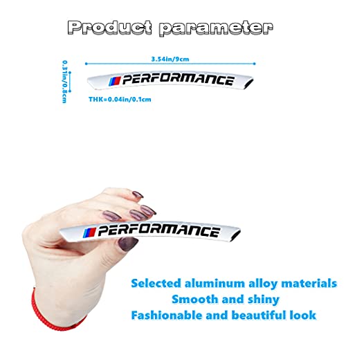 4Pcs 3D Wheel Hub Stickers Decorative Stickers Car Logo Badge Stickers Aluminum Alloy Material（Silver） #TOP1