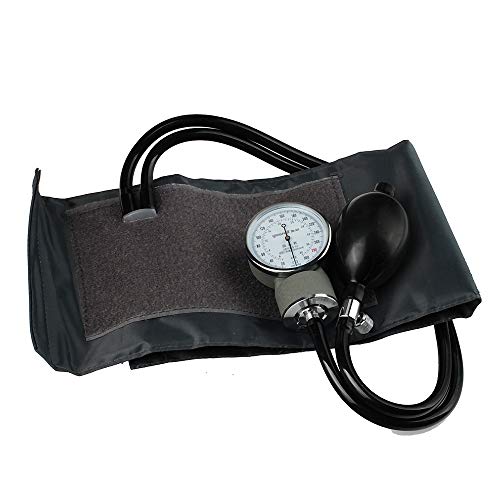 NO LOGO ZDX-TZQ, Blutdruckmessgerät Zink-Legierung Kopf Traditionelle Maual Uhr Sphygmomanometer Handbuch Aneroid-Blutdruckmessgerät