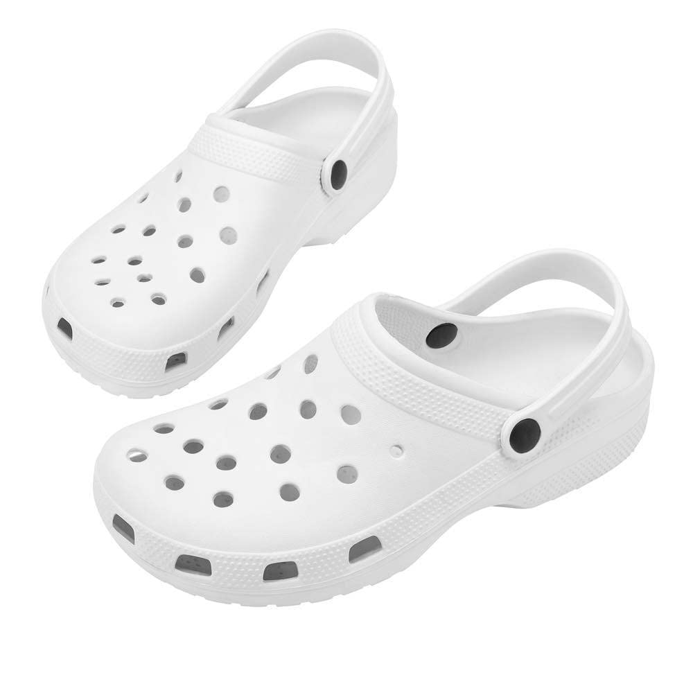 Alexvyan White (38-39 UK) (5 Number-IND) Women Light Weight Comfortable and Washable Clogs Sandal Slippers Flip Flops Housel Hold Daily Use for Women Girls (B0BVJ83PJC) Amazon Price History, Amazon Price Tracker