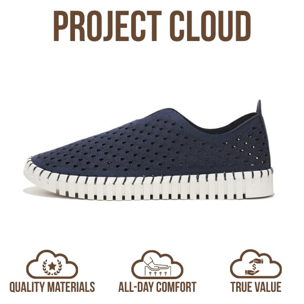 Image of Project Cloud Womens Shoes - Lightweight Summer Loafers for Women with Memory Foam Insole - Stylish & Comfortable Womens Loafers - Perfect Spring Shoes for Women 2026 (Lily)