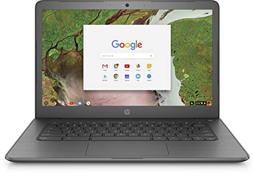 HP Chromebook 14 G5 Intel Celeron N3350, 4GB, 32GB eMMC, 14 Laptop (Renewed)