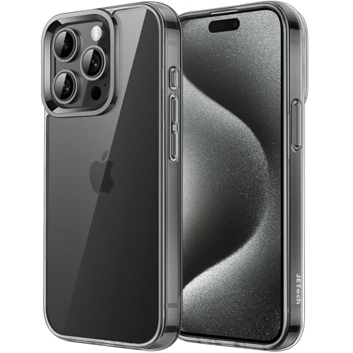 JETech Case for iPhone 15 Pro Max, Anti-Yellowing, Black