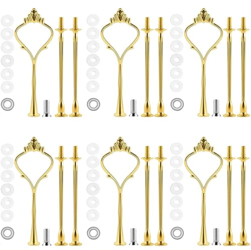 Alzate Per Torte J&M DECO | 30 Pioli Riutilizzabili Da 24 Cm, Per Torte A Strati, Accessori Da Forno