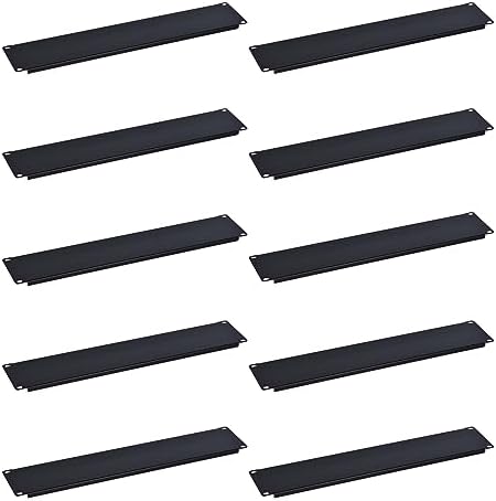 Amazon.com: RackPath 1U Blank Rack Mount Panel Spacer (10 Pack) for ...