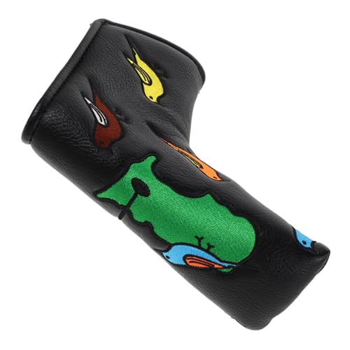 JOINPAYA 防水ゴルフクラブヘッドカバー 型マレットパター用 ふわふわ内装 軽量耐久 ドライバー ウッド対応 メンズ レディース用スポーツ