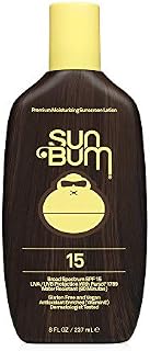 Sun Bum Original SPF 15 Sunscreen Lotion | Vegan and Reef Friendly