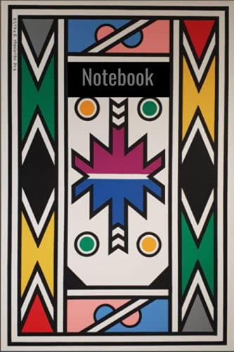 Ndebele African print notebook