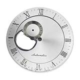 ATOMUSERLY 1pc quadrante 34mm Sunburst S Logo numeri romani data adatto for accessori for orologi non luminosi NH39(A-1)