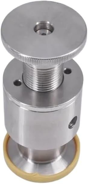 1.5" Tri Clamp 0.5-5 Bar Adjustable Pressure Relief Safety Valve Sanitary SUS 304 Stainless Steel Beer Brewing