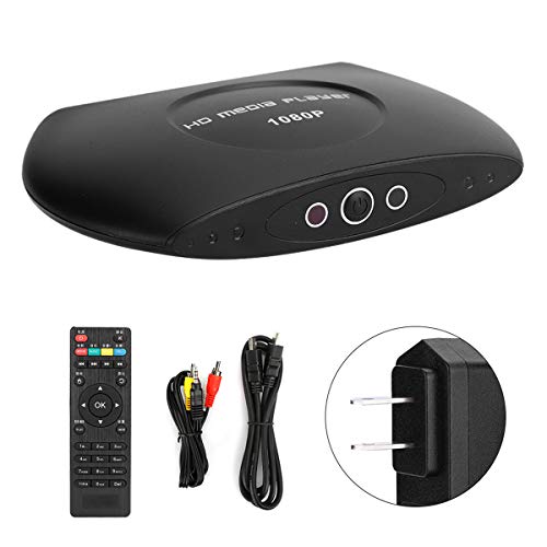 Queen.Y 2K 1080P HD HDMI Digital Media Player Home Theater Plug-in Card TV Box (100-240V)(US )