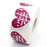 Please Handle with Love Stickers,Thank You Stickers,Handmade Stickers,Small Shop Stickers,Envelopes