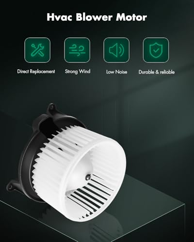 image for SCITOO HVAC Heater Blower Motor with Fan Cage Front 700174 for Infinit