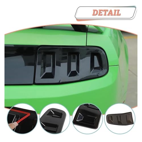 Protector de luz trasera contra arañazos para faros de Ford Mustang 4