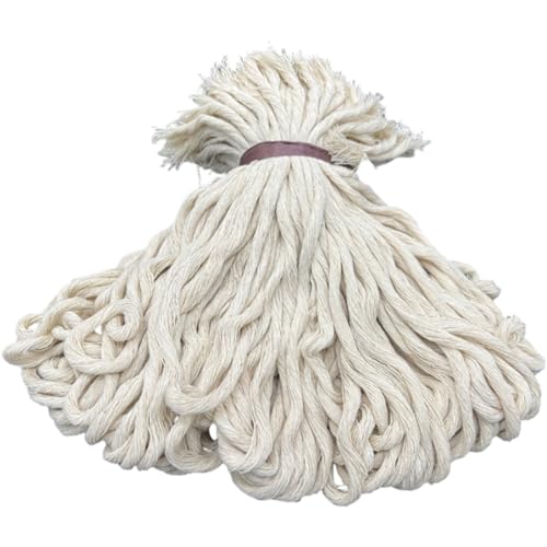 Bemonew Lot de 100 mèches en coton pour lampes à huile pour poêles à kérosène, mèche de rechange de 0,5 cm de large pour réchauds de camping et chauffages portables