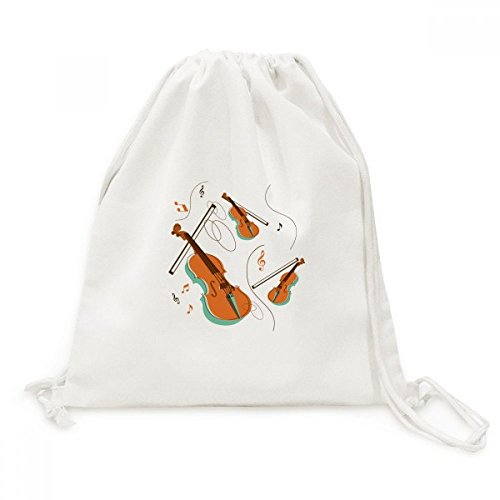 Sac à dos cordon violon en toile robuste contre l'encombrement