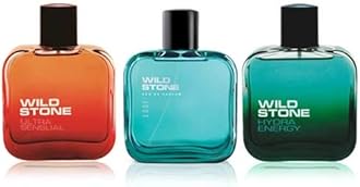 Wild Stone Edge,Hydra Energy and Ultra Sensual Perfume for men,50 ml each(Pack of 3)
