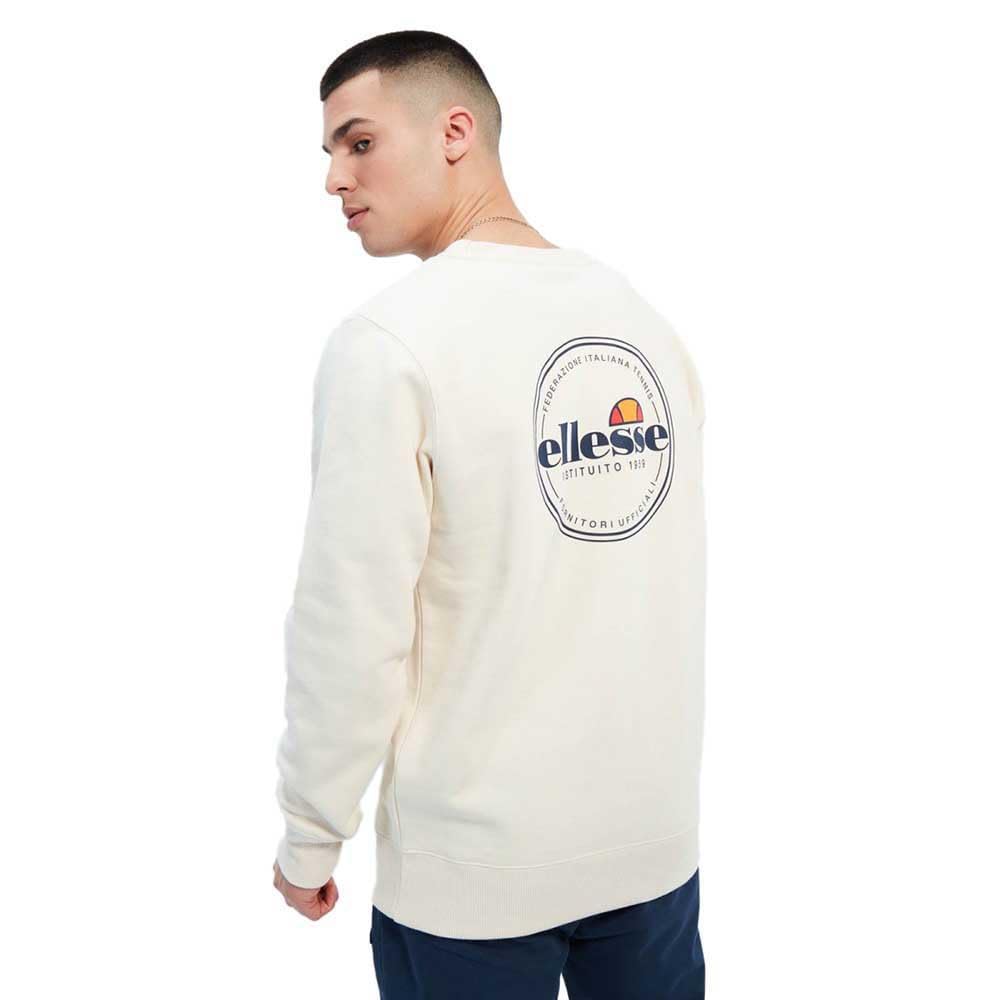 Ellesse Felpa Uomo senza Cappuccio Modello Deleeno - Sintetico