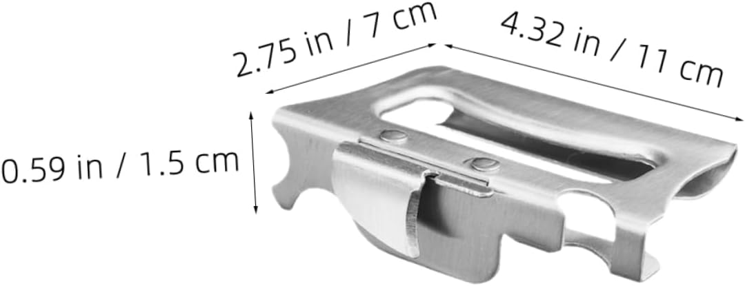 MAGICLULU 10pcs Stainless Steel Manual Can Opener Bottle Opener Ergonomic Design for Easy Use for Cans Beer Bottles Effortless Kitchen Tool