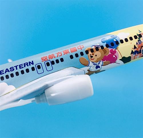 Modelo Boeing B737-800 a escala 1:200 réplica de avión de China Eastern de 20cm 2