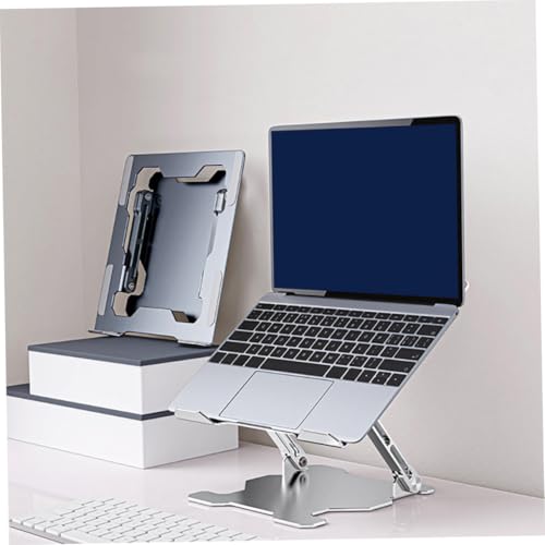 Soporte ajustable de aleación para laptop con enfriamiento miniatura 2