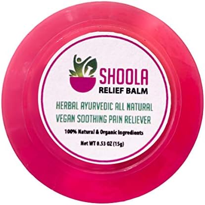 Organic Herbal Best Healing Pain Relief Balm for Headaches, MIGRAINE, Arthritis Pain, Muscle Pain, Cramps, Menstrual Pain,Chest Congestion, Sinus Infection,  Backaches 100% All Natural Reliever