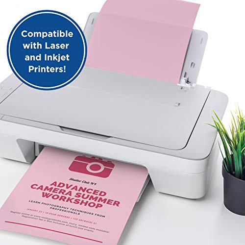 Printworks Pastel Paper, 20 Lb, 5 Assorted Pastel Colors, 30% Recycled Color Printer Paper, Sfi Certified, Perfect For School And Craft Projects, 100 Sheets, 8.5 X 11 Inch (00577) #TOP3