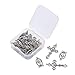 Pandahall 10sets Antique Silver Rosary Cross and Center Sets Alloy Crucifix Cross Pendants and Centerpiece Catholic Virgin Links for Rosary Bead Necklace Making