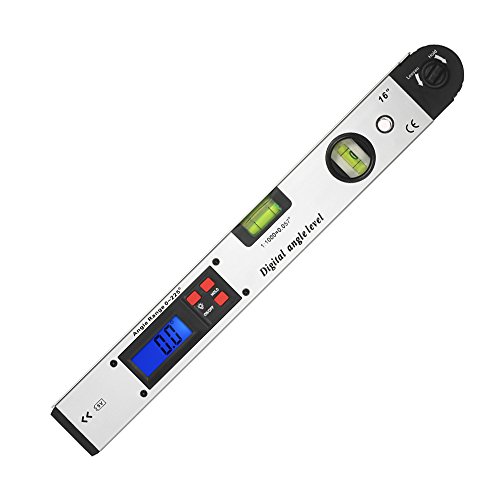 KKmoon Medidor de nível de ângulo digital de 0-225 graus Medidor localizador de ângulo 400 mm Inclin
