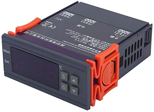 DollaTek 220V 10A Mini termostato digitaletermoregolatore con sensore -50~110 ℃,