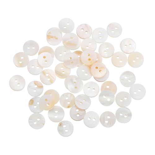 uxcell Natural Shell Buttons