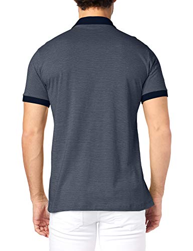 Camisa Polo tradicional bordada, Malwee, Masculino, Azul Marinho, P