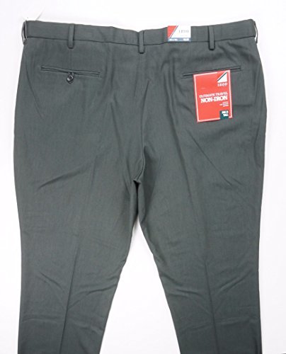 Izod Mens Big And Tall Ultimate Traveler Casual Pants, Charcoal, 46W X 30L Us #TOP1