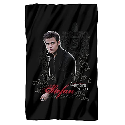Vampire Diaries Stefan Fleece Blanket 36″ x 58″,Stefan