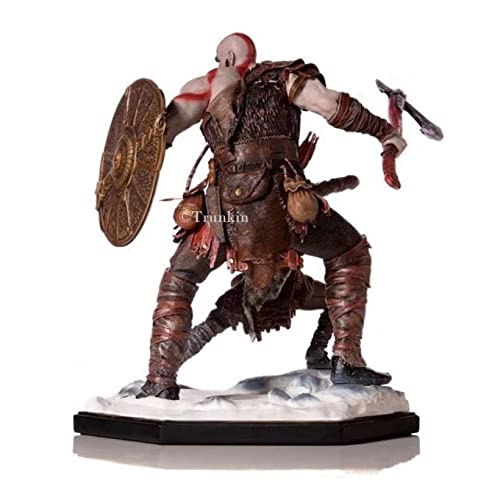 Trunkin God Of War Kratos & Atreus 19 Cms Action Figure Ultimate Game Action Figure Collectible Model #TOP3