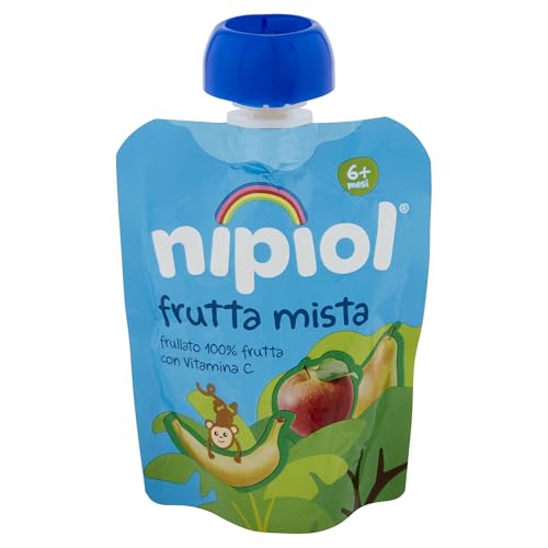 Nipiol Pouch Frutta Mista 10X85G - 2