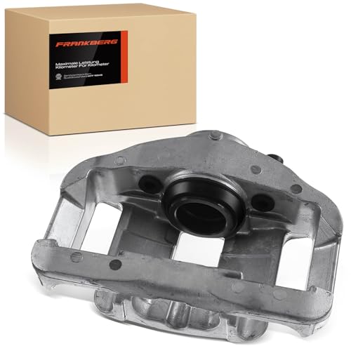 Frankberg Brake Caliper Disc Brake Front Right Aluminium Compatible with 5 Series E60 5 Series Touring E61 6 Series E63 6 Series Cabriolet E64 7 Series E65 E66 E67 Replace# 34116753660