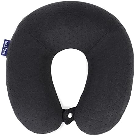 Gosider Breathable Airplane Pillow Memory Foam Comfortable Travel Neck Pillow, Travel Neck Pillow U Shape for Head and Neck Support, Portable Travel Pillow Machine Washable
