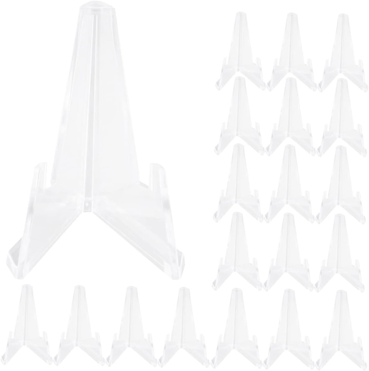 Collectible Coin Stand 25pcs Plastic Xmas Display for Coins and Medals