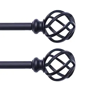 QITERI Adjustable Curtain Rod, 3/4