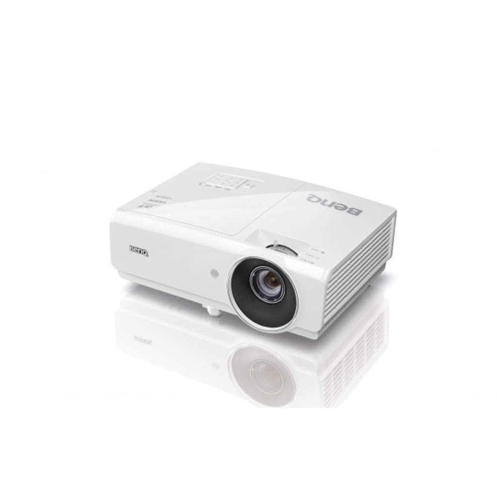 BenQ MH741 Videoproiettore, FHD, Luminosità 4000 Ansi Lumen, Contrasto 10.000:1, 2 x HDMI 1.4a, Bianco [Vecchio Modello]