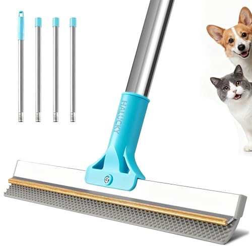 Pet Hair Removal Carpet Rake with Adjustable Handle